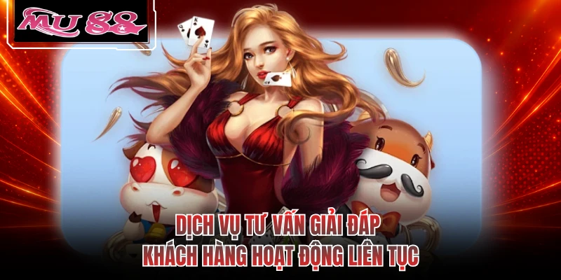 Dịch vụ tư vấn giải đáp khách hàng hoạt động liên tục
