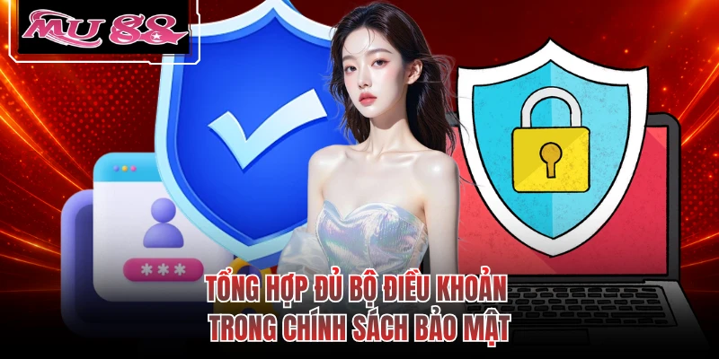 Tổng hợp đủ bộ điều khoản trong chính sách bảo mật